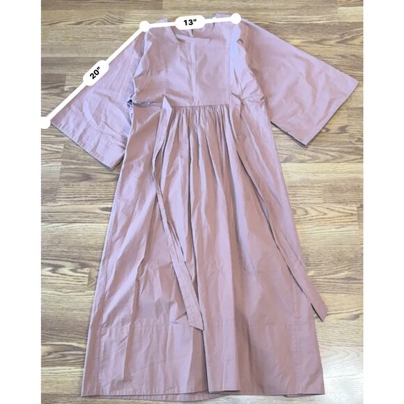 DOEN Avignon Midi bell like sleeves Dress in Sierra size S - Picture 6 of 12